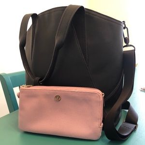 Lululemon tote bag and wallet
